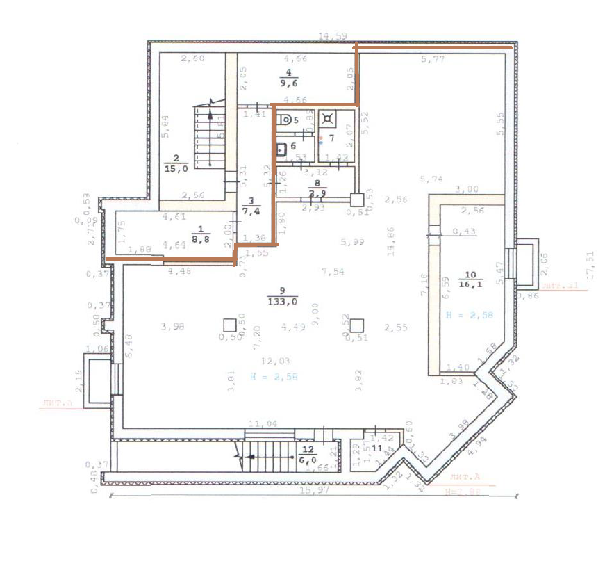 Торговое помещение - дополнительный вид